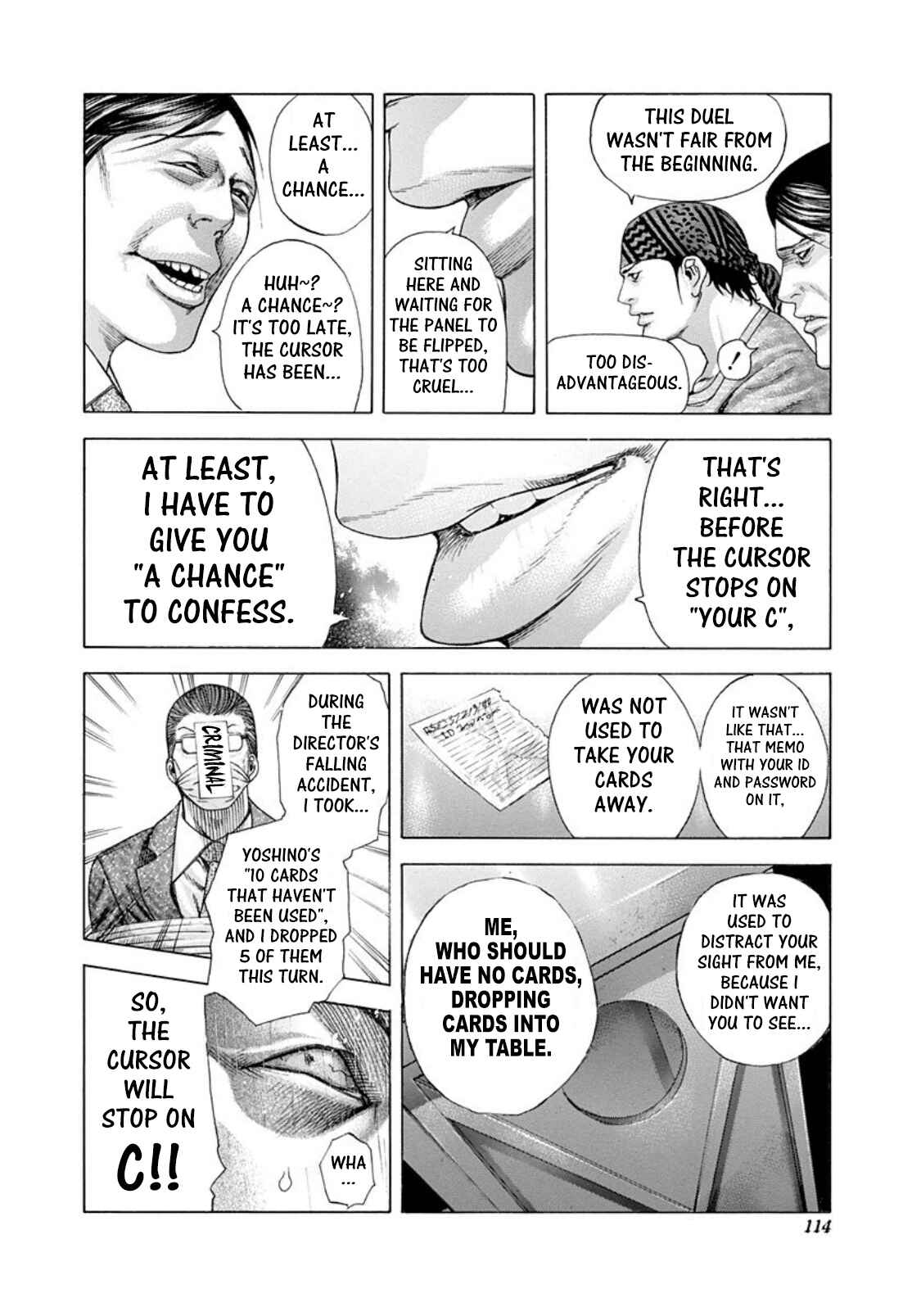 Usogui Chapter 192 page 17