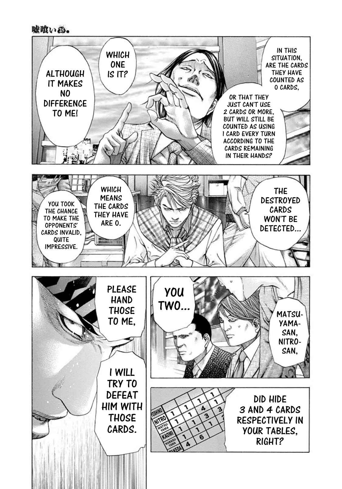 Usogui Chapter 192 page 4