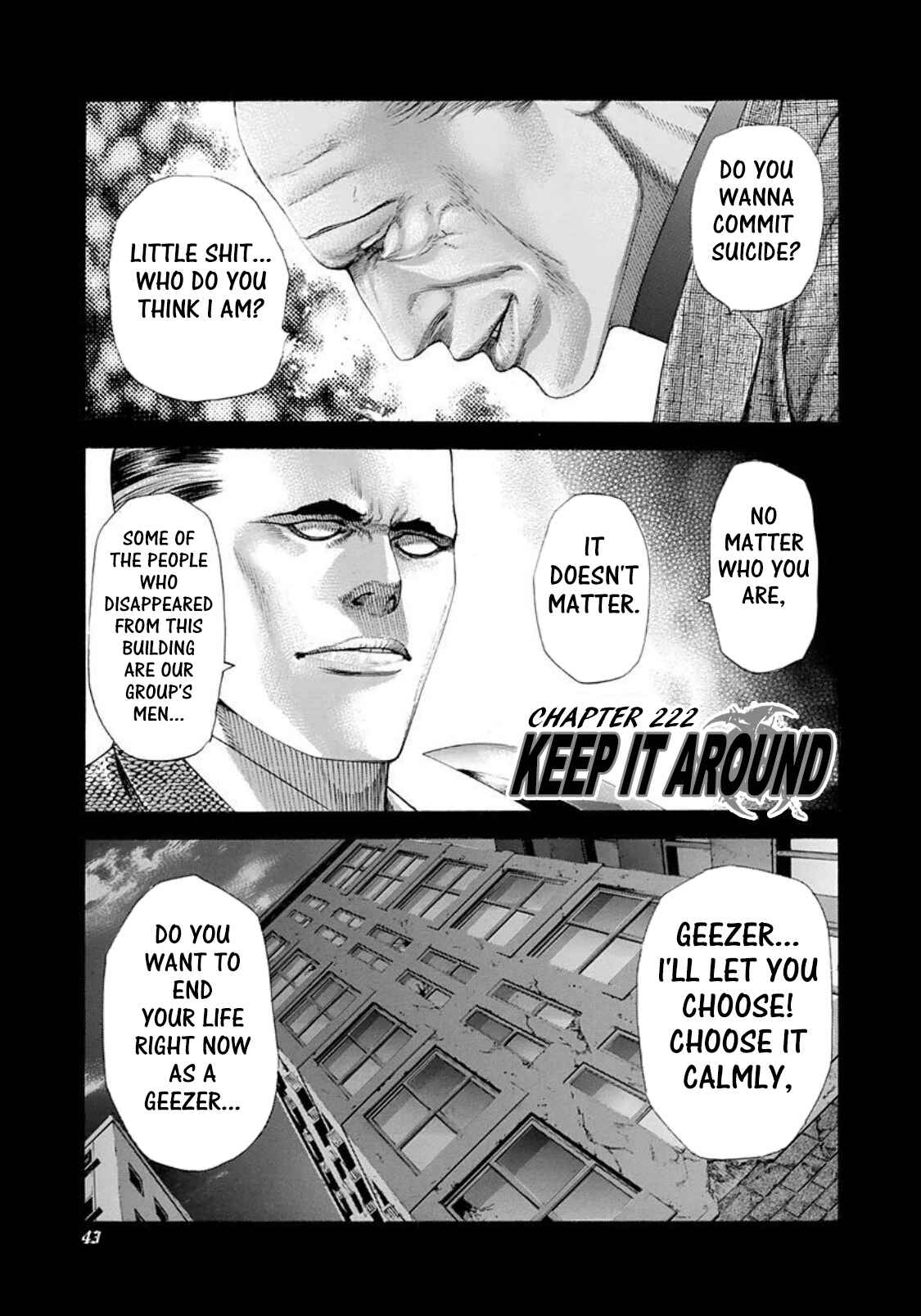 Usogui Chapter 222 page 0