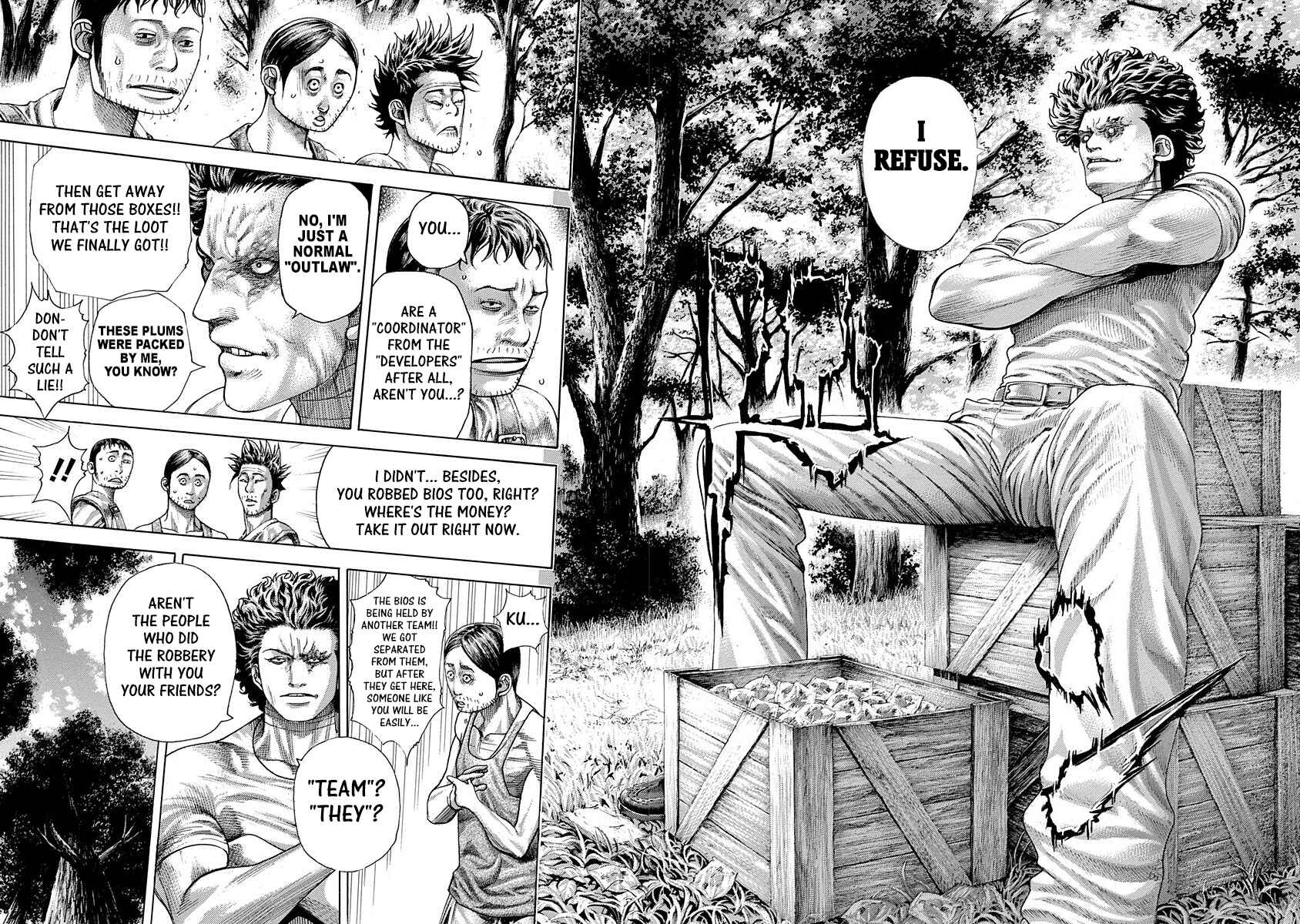 Usogui Chapter 377 page 7