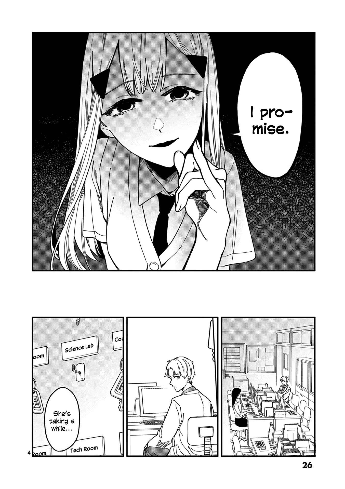 Usotsuki Satsuki wa Shi ga Mieru Chapter 10 page 3