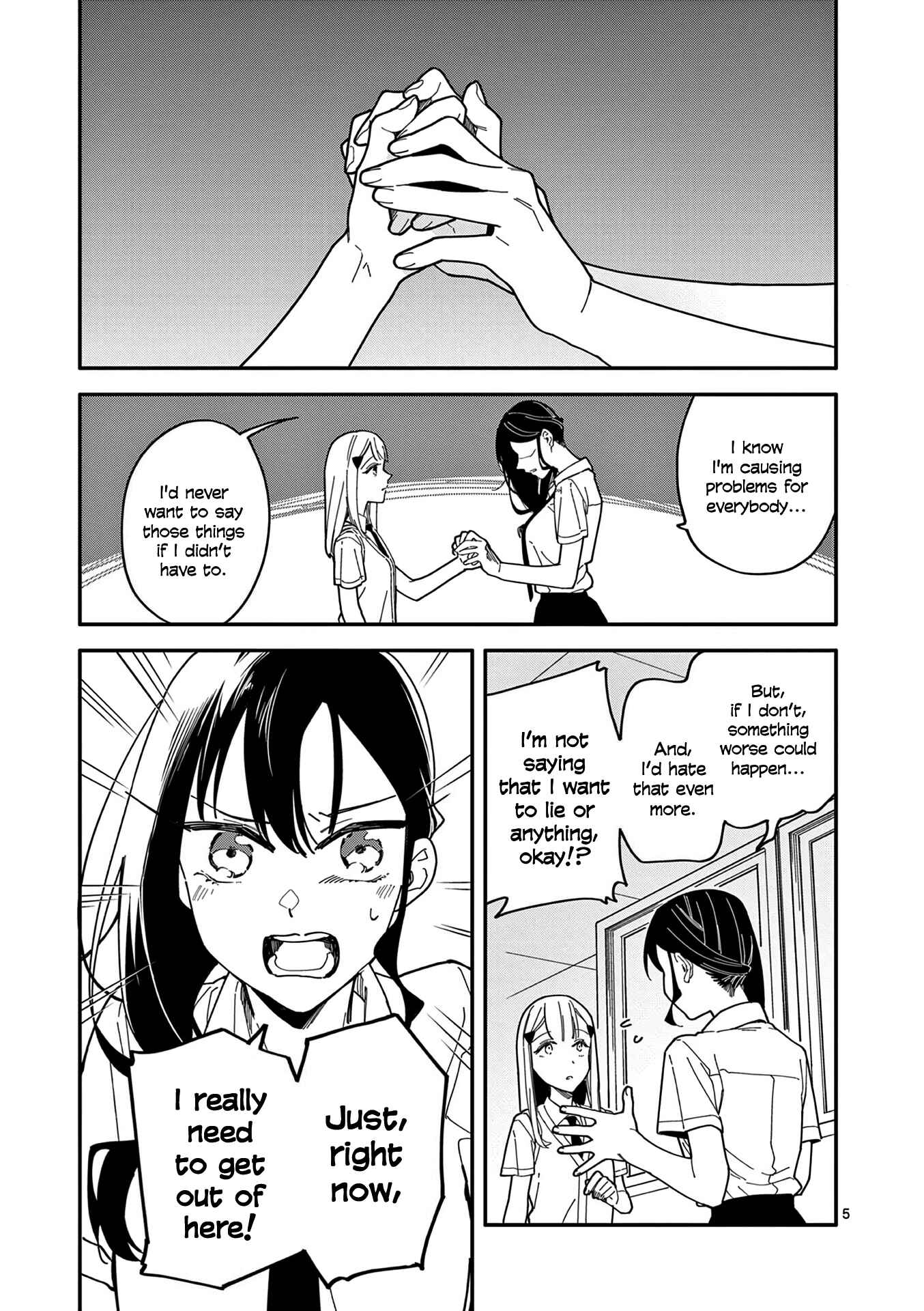 Usotsuki Satsuki wa Shi ga Mieru Chapter 10 page 4