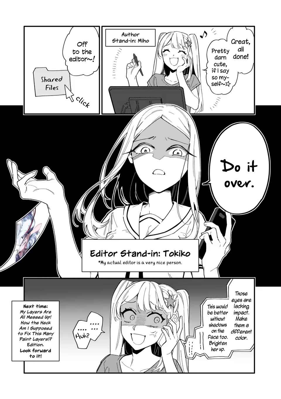 Usotsuki Satsuki wa Shi ga Mieru Chapter 18.6 page 12