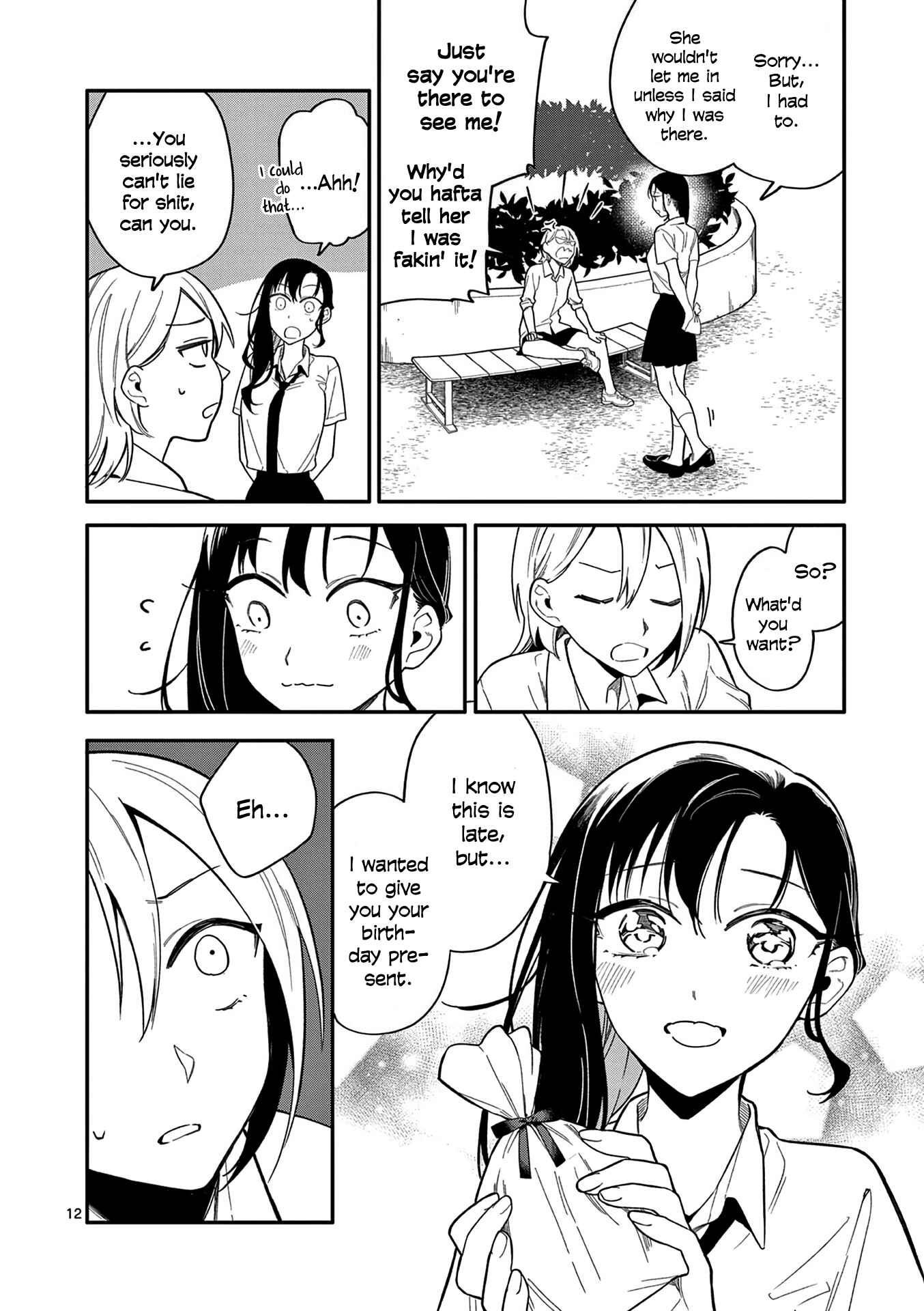 Usotsuki Satsuki wa Shi ga Mieru Chapter 24 page 11