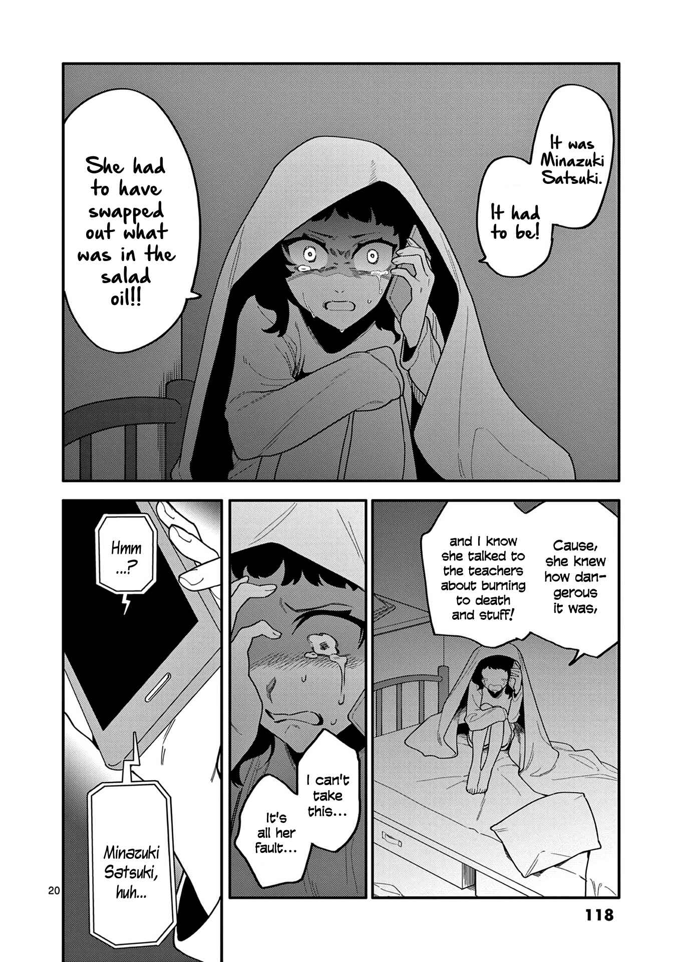 Usotsuki Satsuki wa Shi ga Mieru Chapter 24 page 19