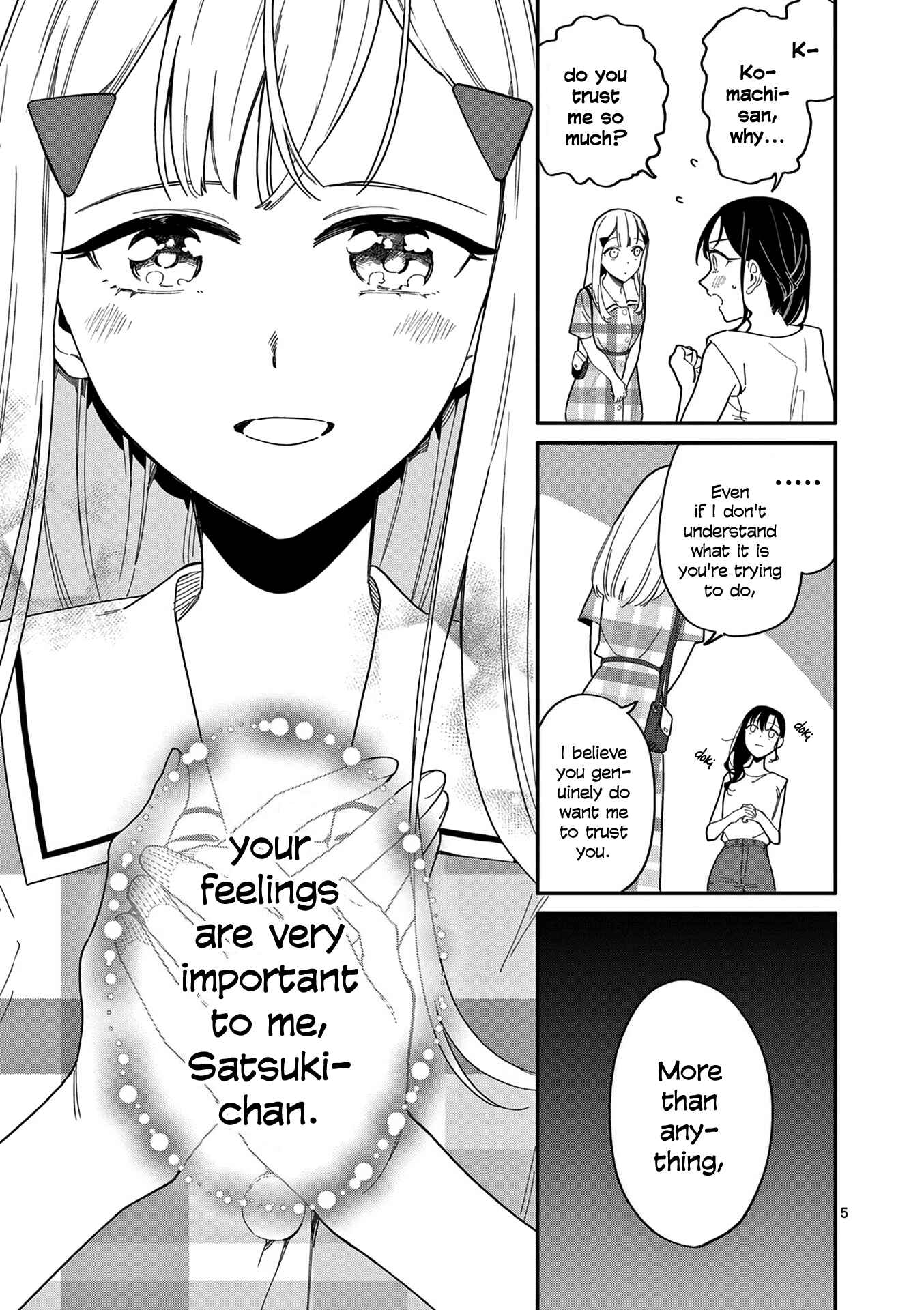 Usotsuki Satsuki wa Shi ga Mieru Chapter 24 page 4