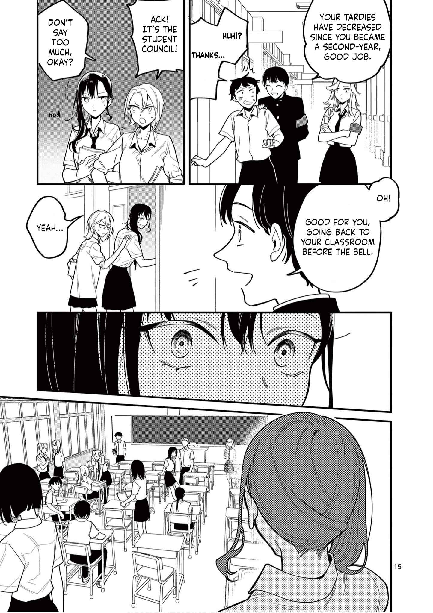 Usotsuki Satsuki wa Shi ga Mieru Chapter 27 page 14