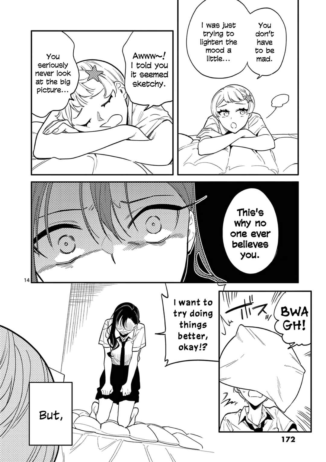 Usotsuki Satsuki wa Shi ga Mieru Chapter 37 page 13