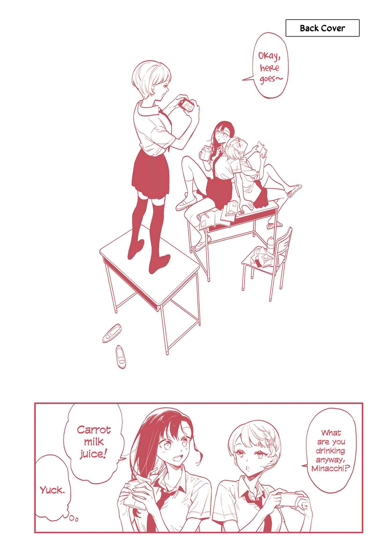 Usotsuki Satsuki wa Shi ga Mieru Chapter 38.5 page 15