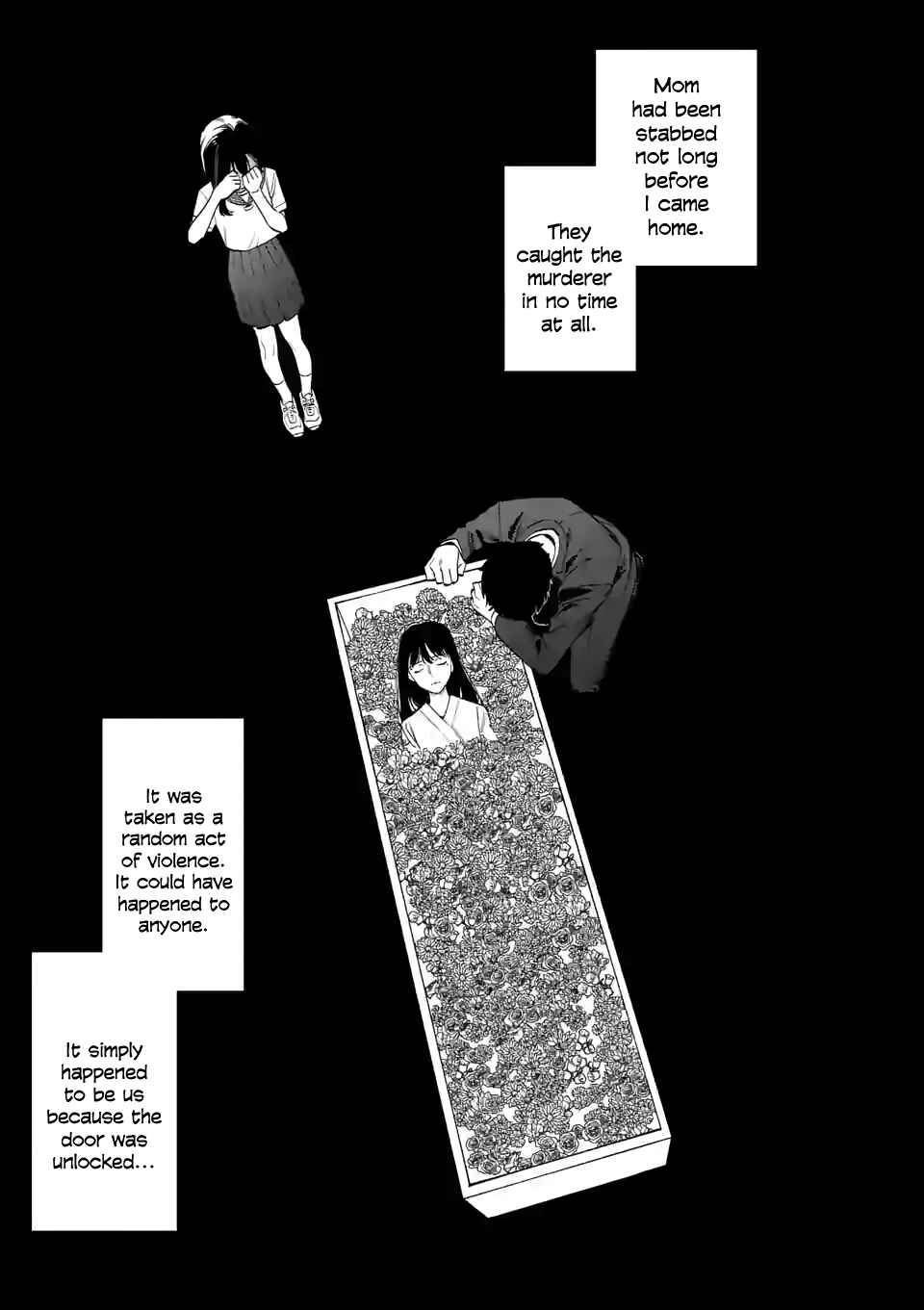 Usotsuki Satsuki wa Shi ga Mieru Chapter 58 page 0
