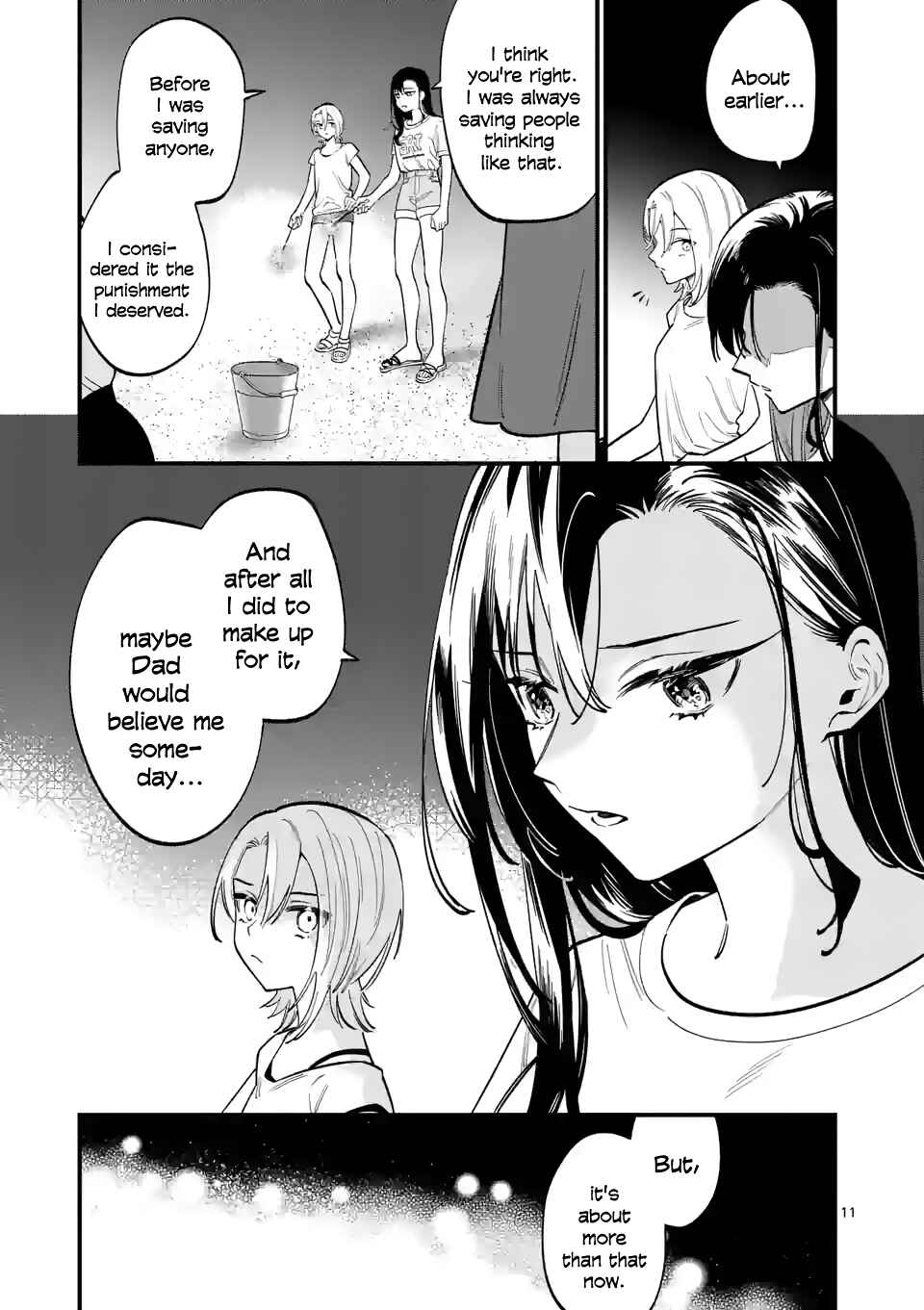 Usotsuki Satsuki wa Shi ga Mieru Chapter 58 page 10