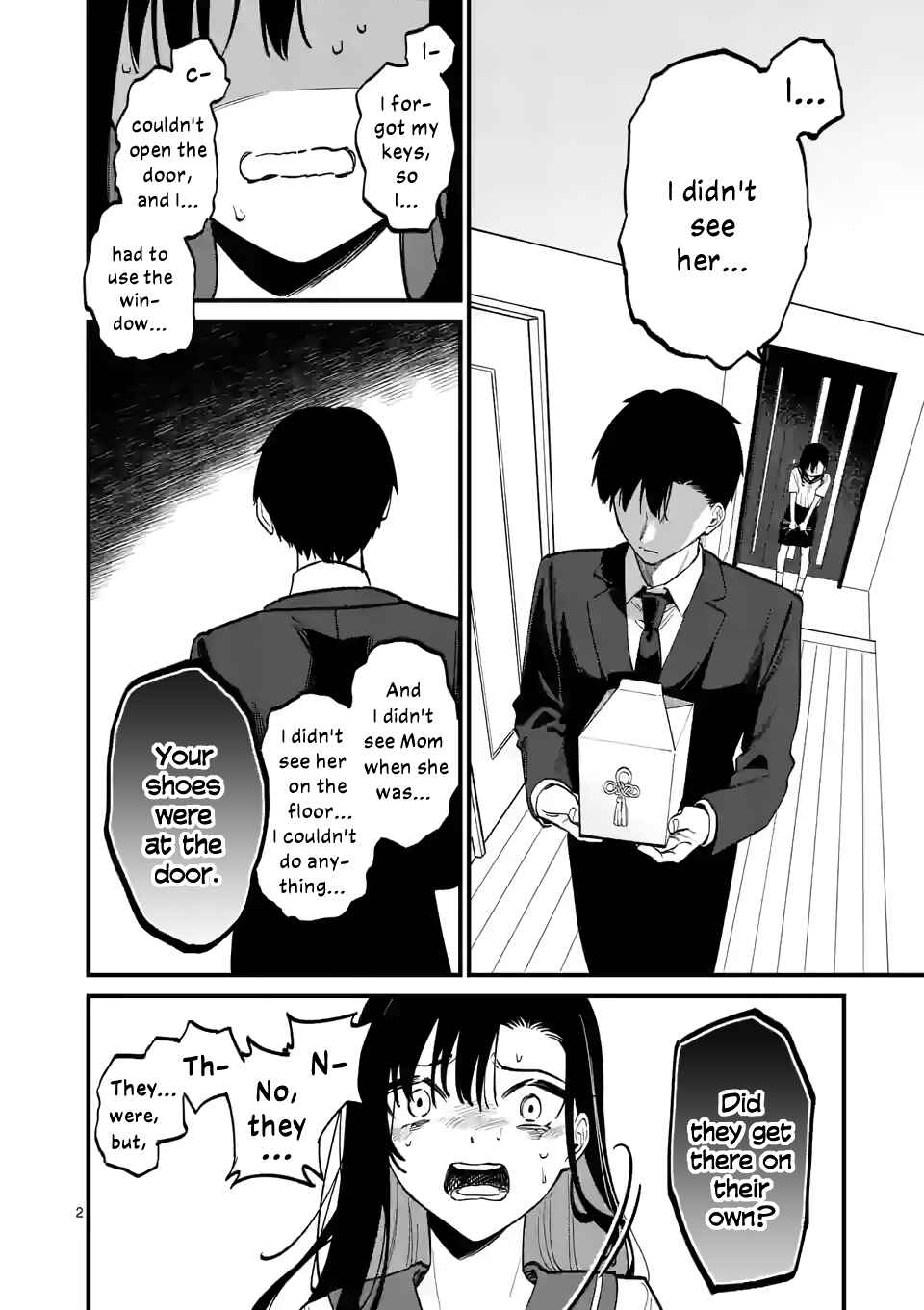 Usotsuki Satsuki wa Shi ga Mieru Chapter 58 page 1