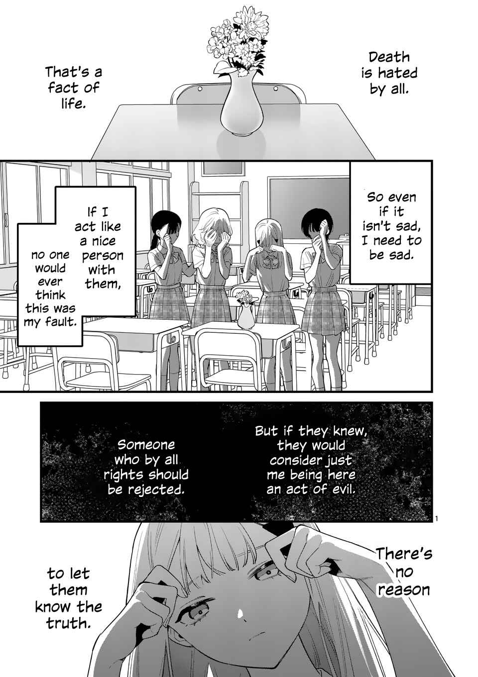 Usotsuki Satsuki wa Shi ga Mieru Chapter 81 page 0