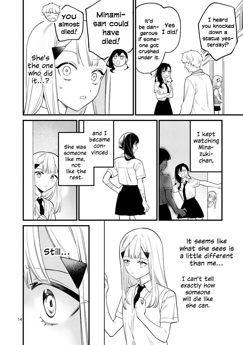 Usotsuki Satsuki wa Shi ga Mieru Chapter 81 page 13