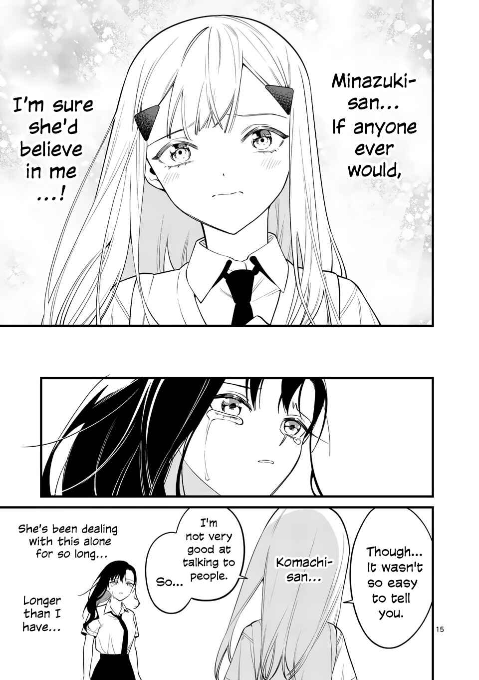 Usotsuki Satsuki wa Shi ga Mieru Chapter 81 page 14