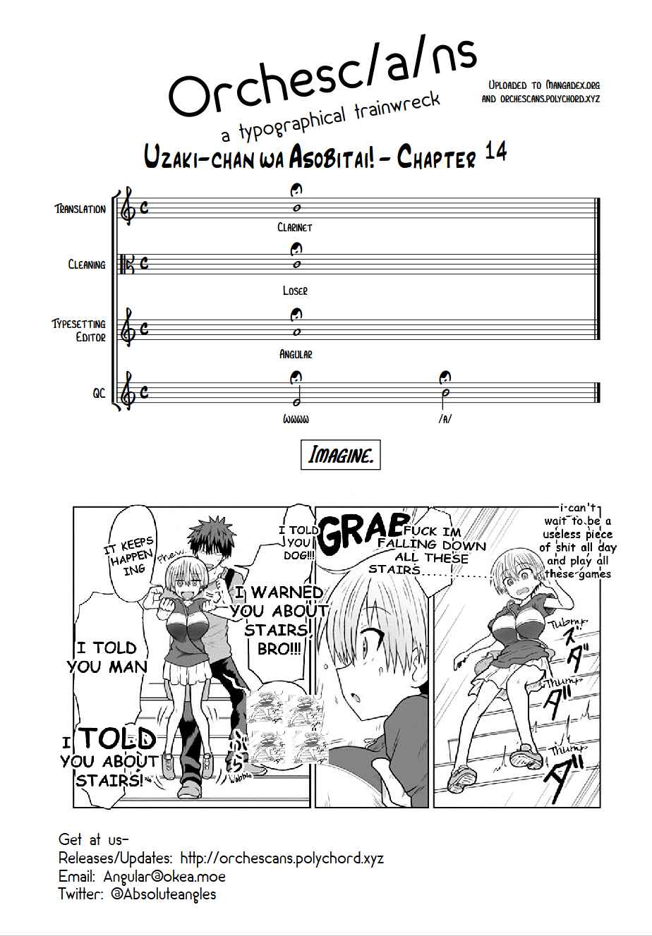 Uzaki-chan wa Asobitai! Chapter 14 page 8