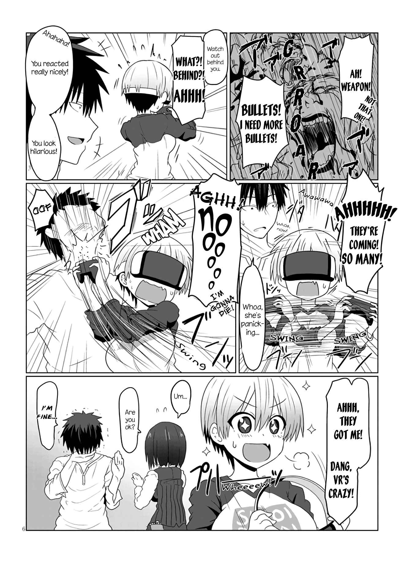 Uzaki-chan wa Asobitai! Chapter 3.2 page 1