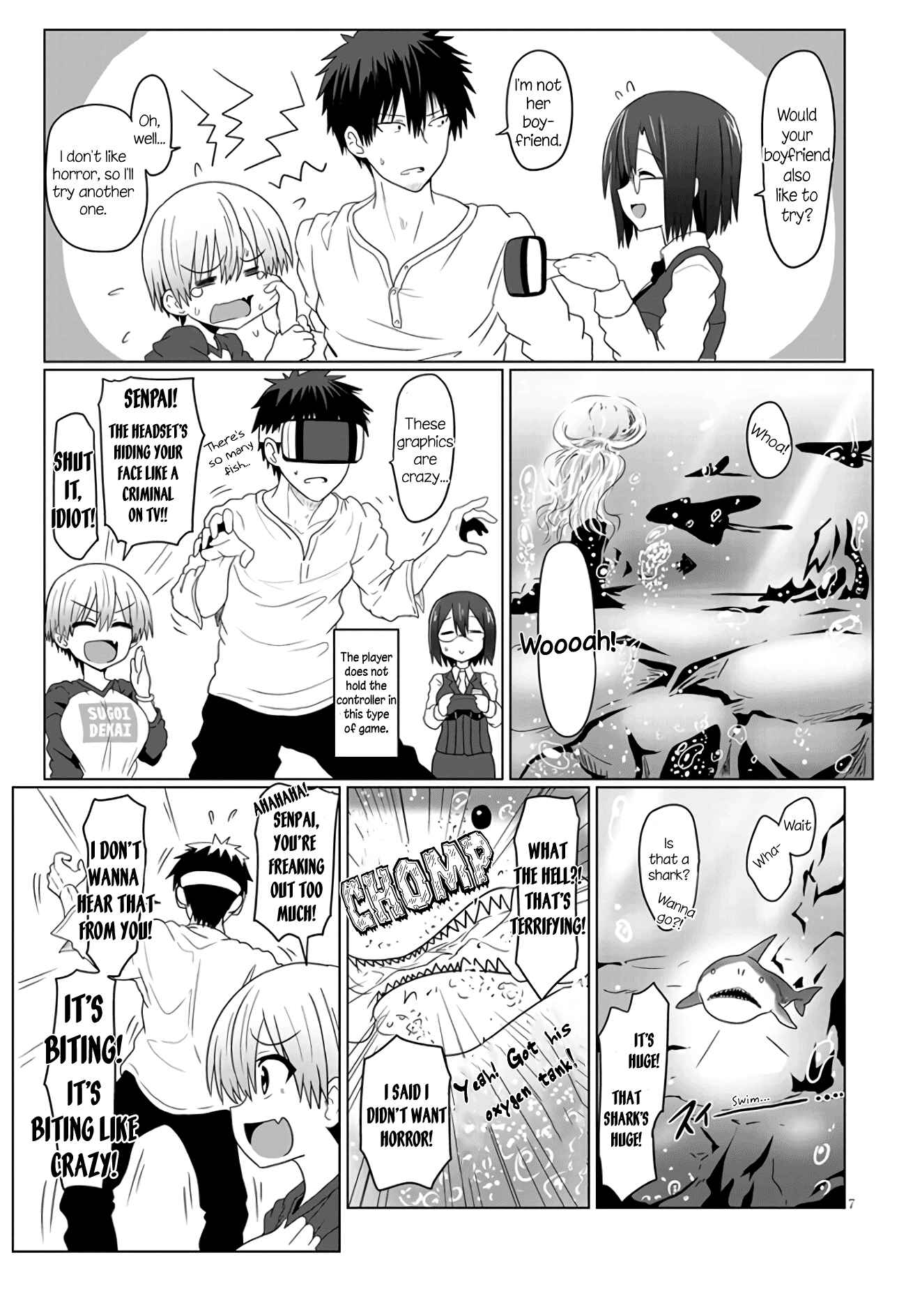 Uzaki-chan wa Asobitai! Chapter 3.2 page 2