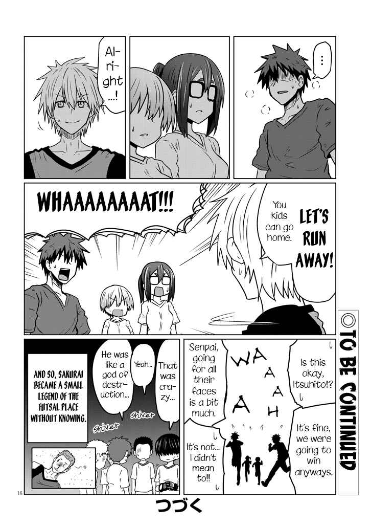 Uzaki-chan wa Asobitai! Chapter 36 page 15