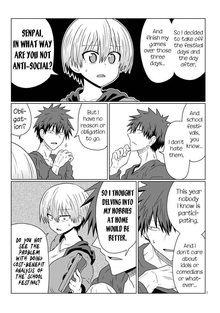 Uzaki-chan wa Asobitai! Chapter 40 page 2