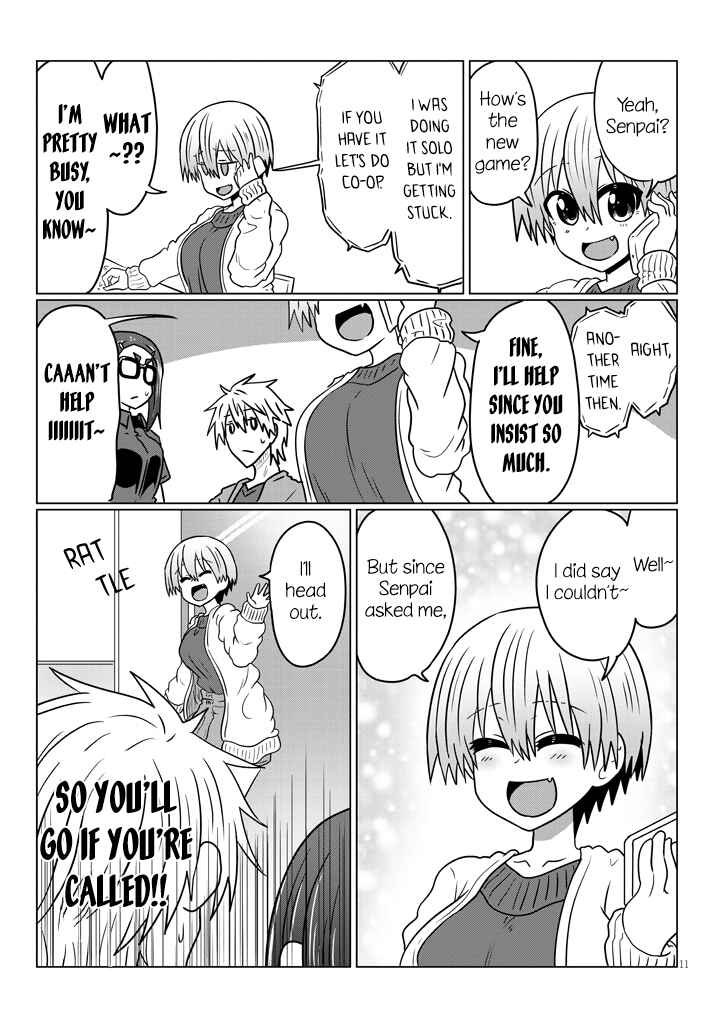 Uzaki-chan wa Asobitai! Chapter 43 page 10