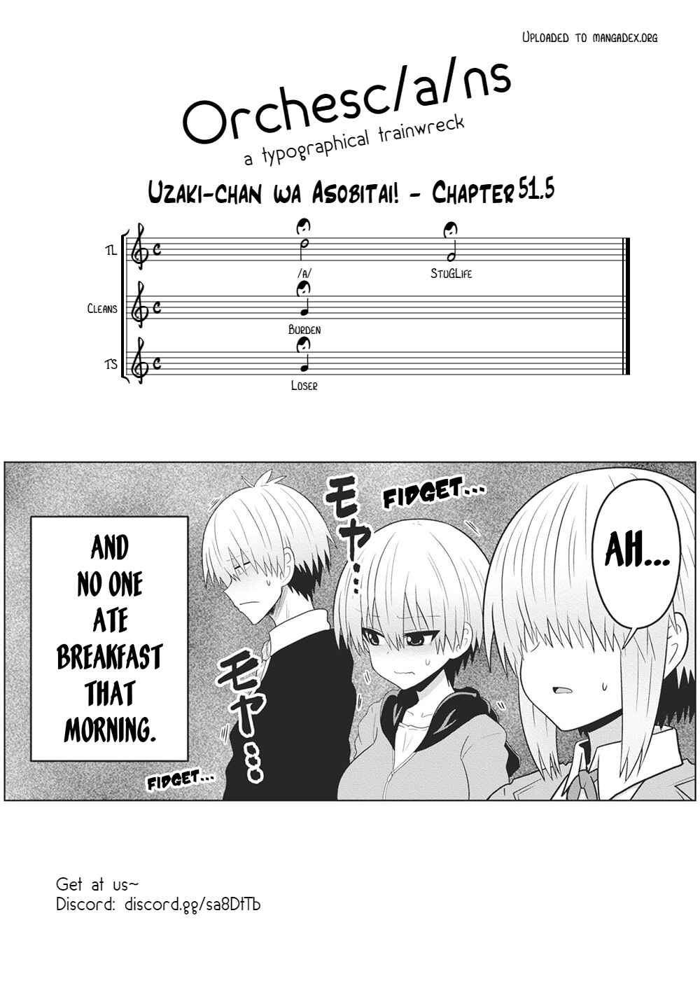 Uzaki-chan wa Asobitai! Chapter 51.5 page 19
