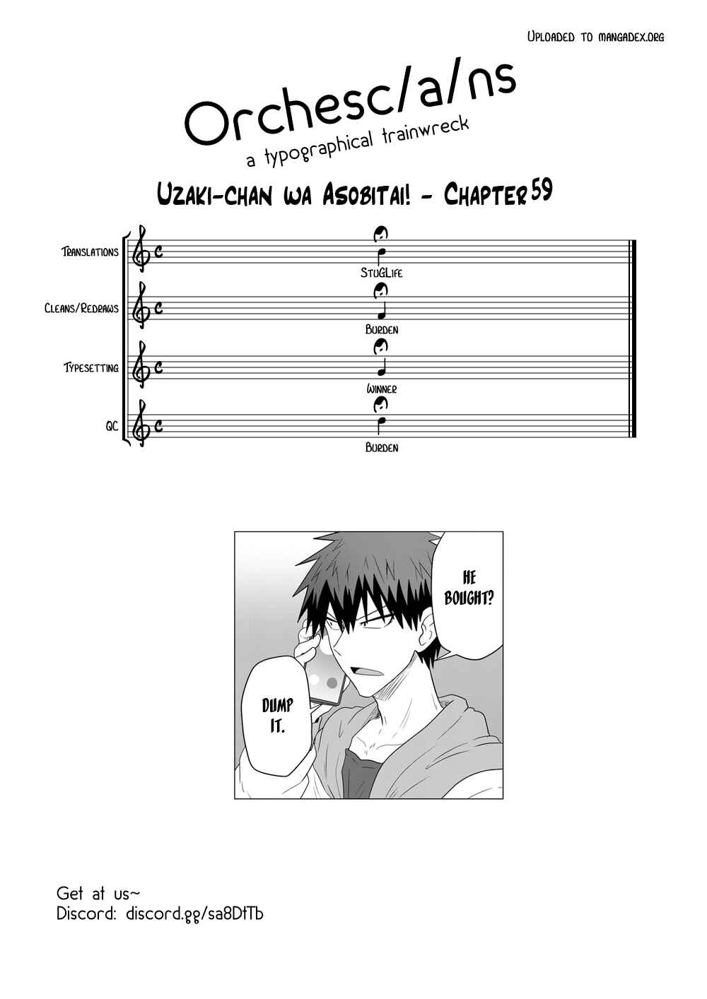 Uzaki-chan wa Asobitai! Chapter 59 page 12