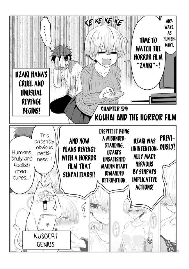 Uzaki-chan wa Asobitai! Chapter 59 page 2