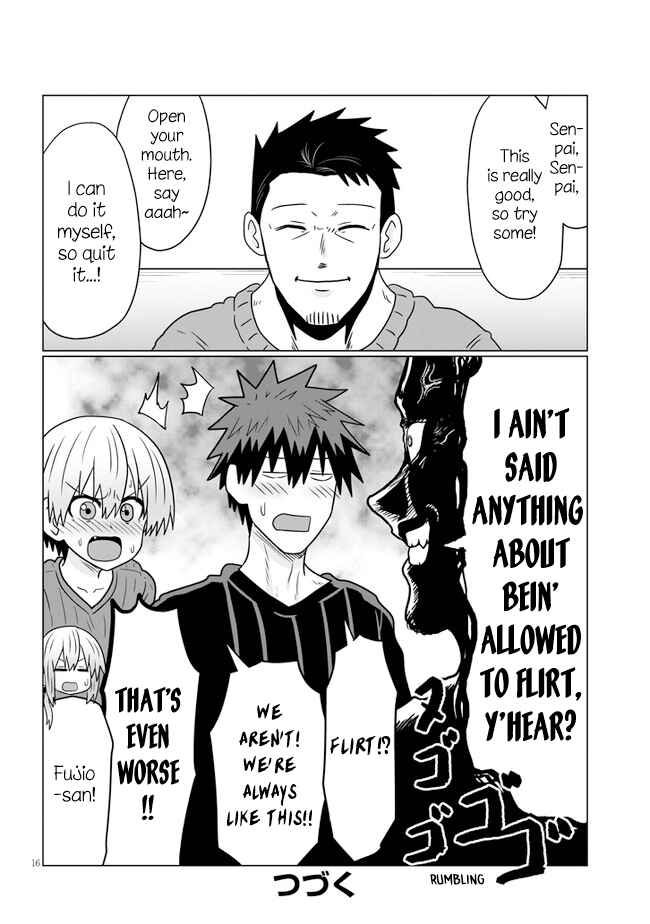 Uzaki-chan wa Asobitai! Chapter 65 page 15