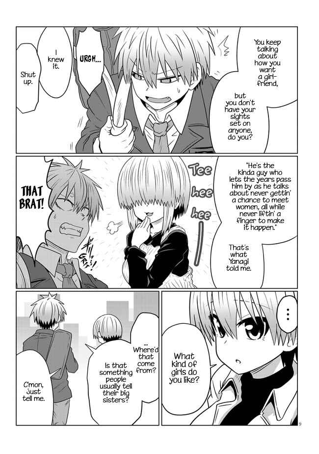 Uzaki-chan wa Asobitai! Chapter 81 page 8
