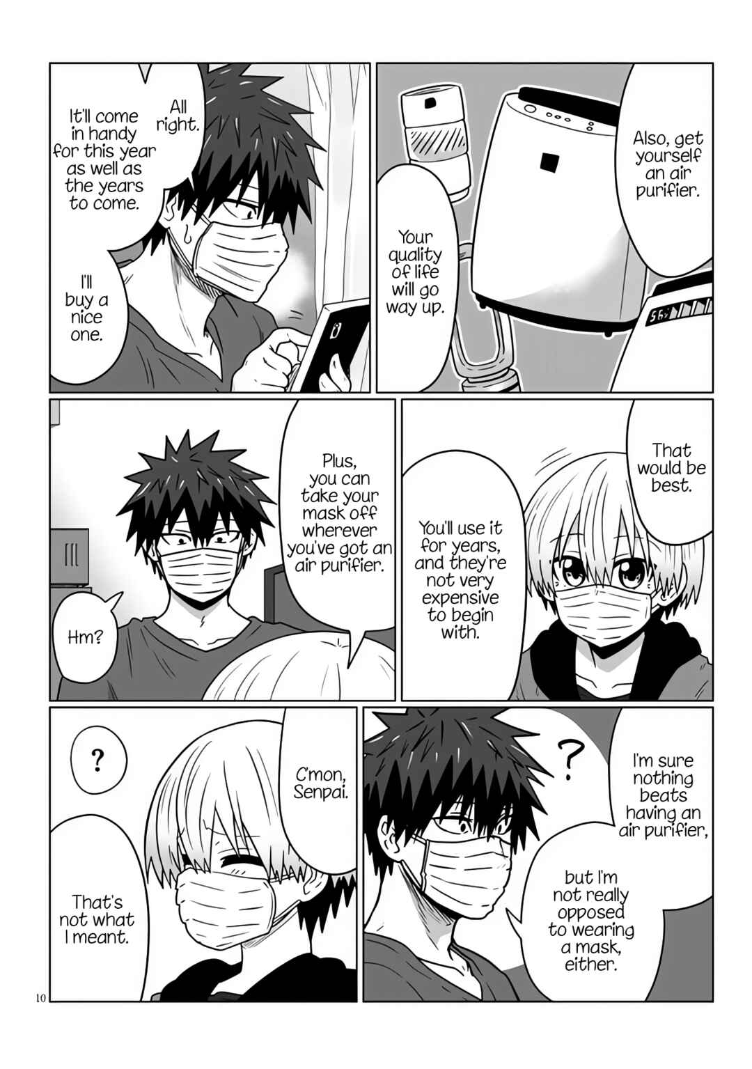 Uzaki-chan wa Asobitai! Chapter 96 page 9