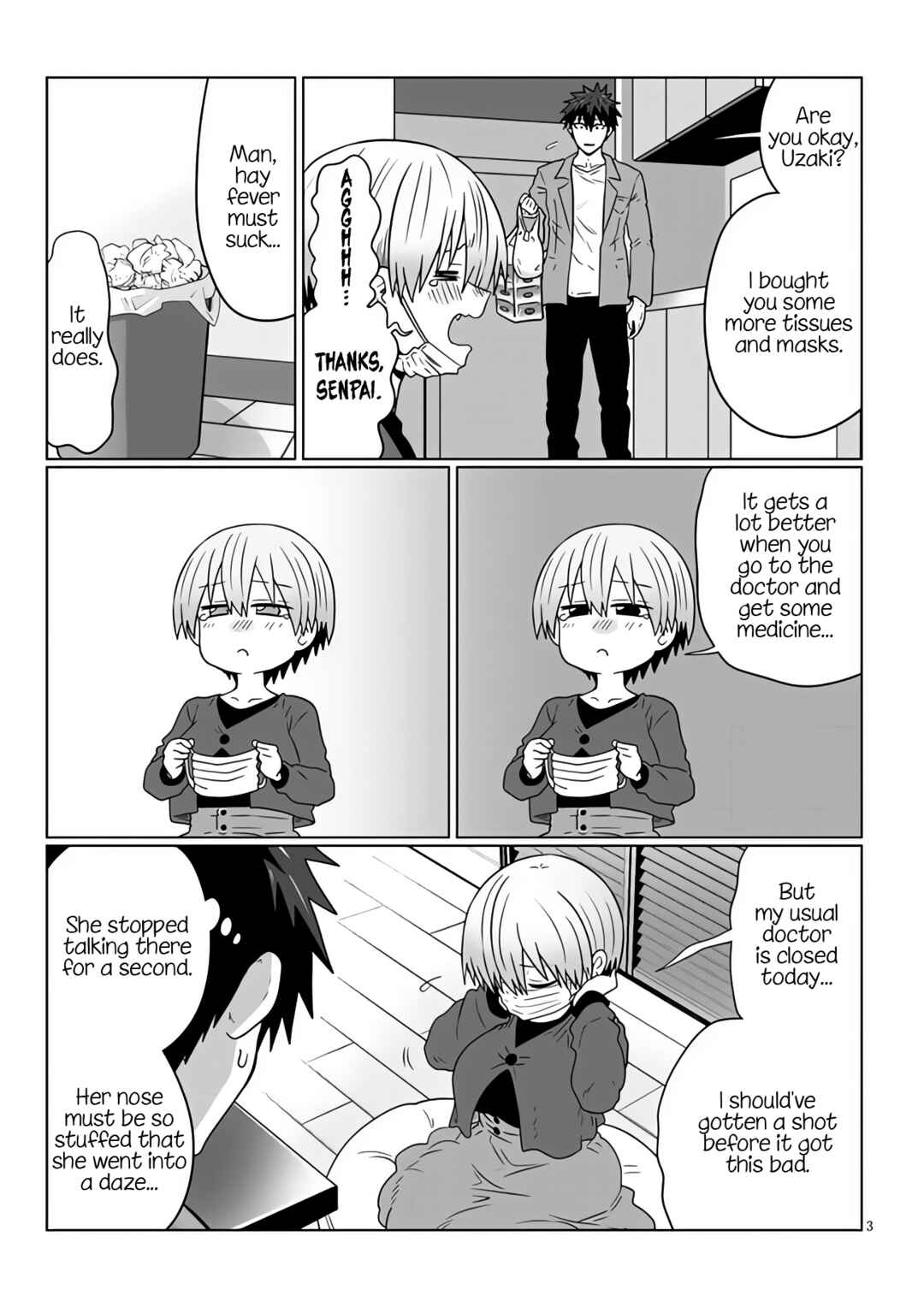Uzaki-chan wa Asobitai! Chapter 96 page 2