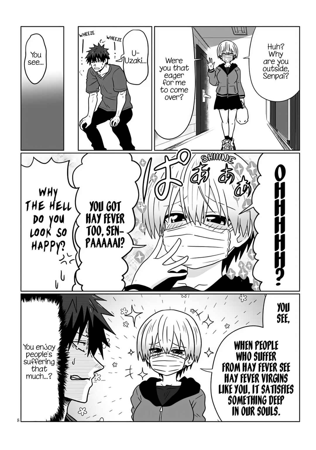 Uzaki-chan wa Asobitai! Chapter 96 page 7