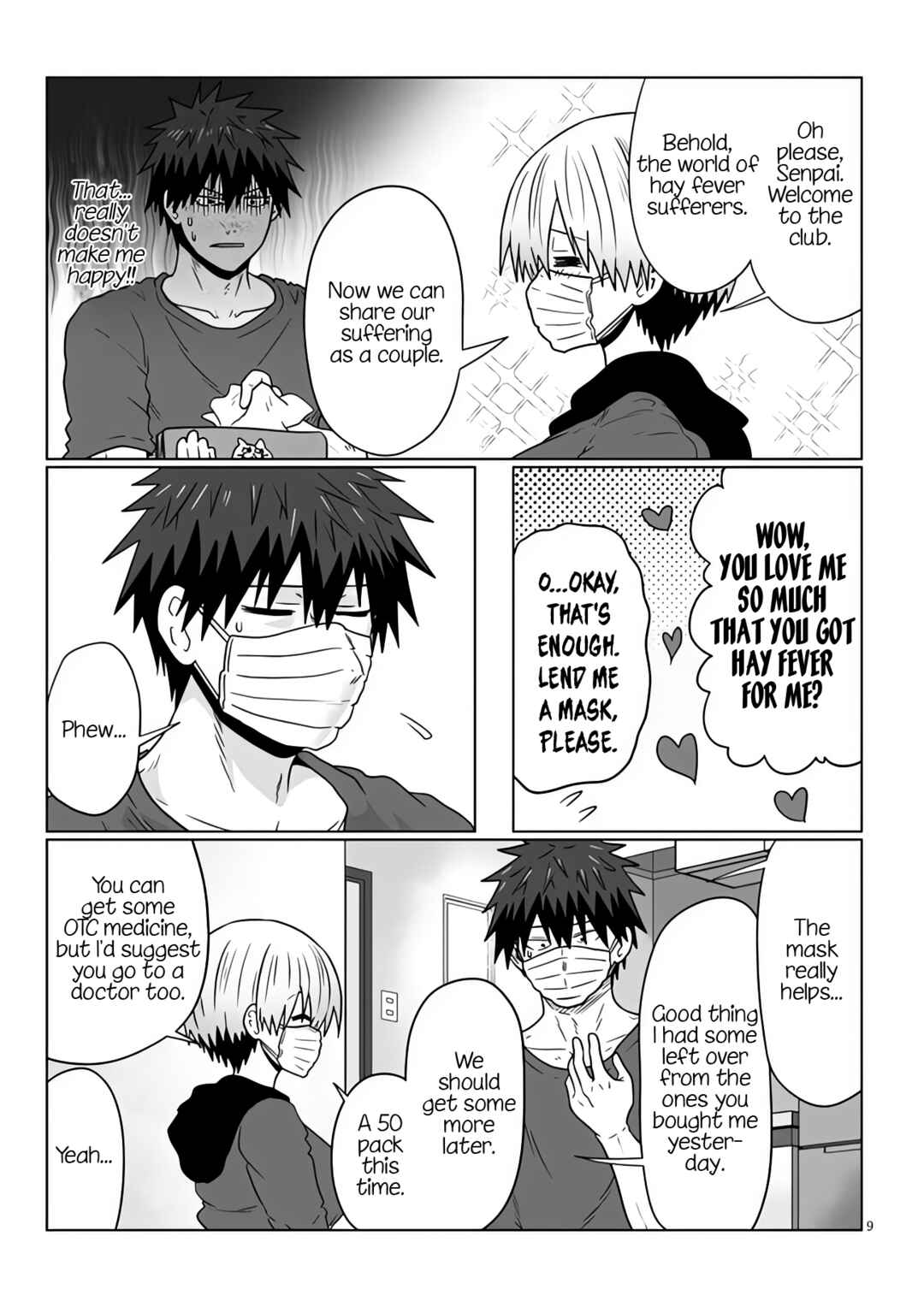 Uzaki-chan wa Asobitai! Chapter 96 page 8