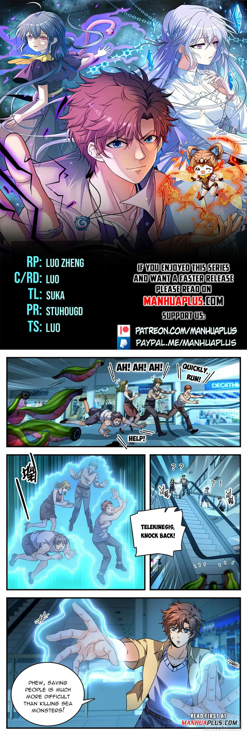 Versatile Mage Chapter 1030 page 0