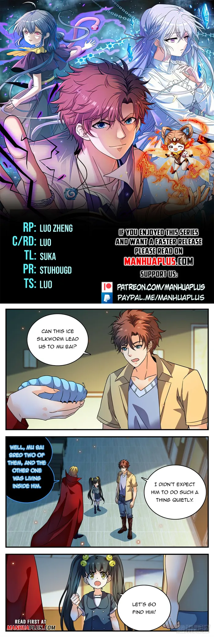 Versatile Mage Chapter 1048 page 0