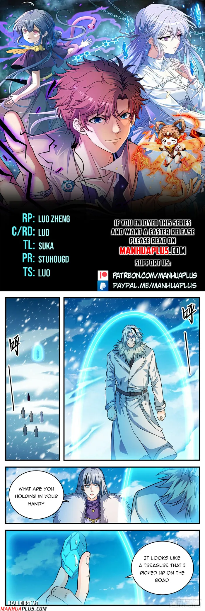 Versatile Mage Chapter 1089 page 0