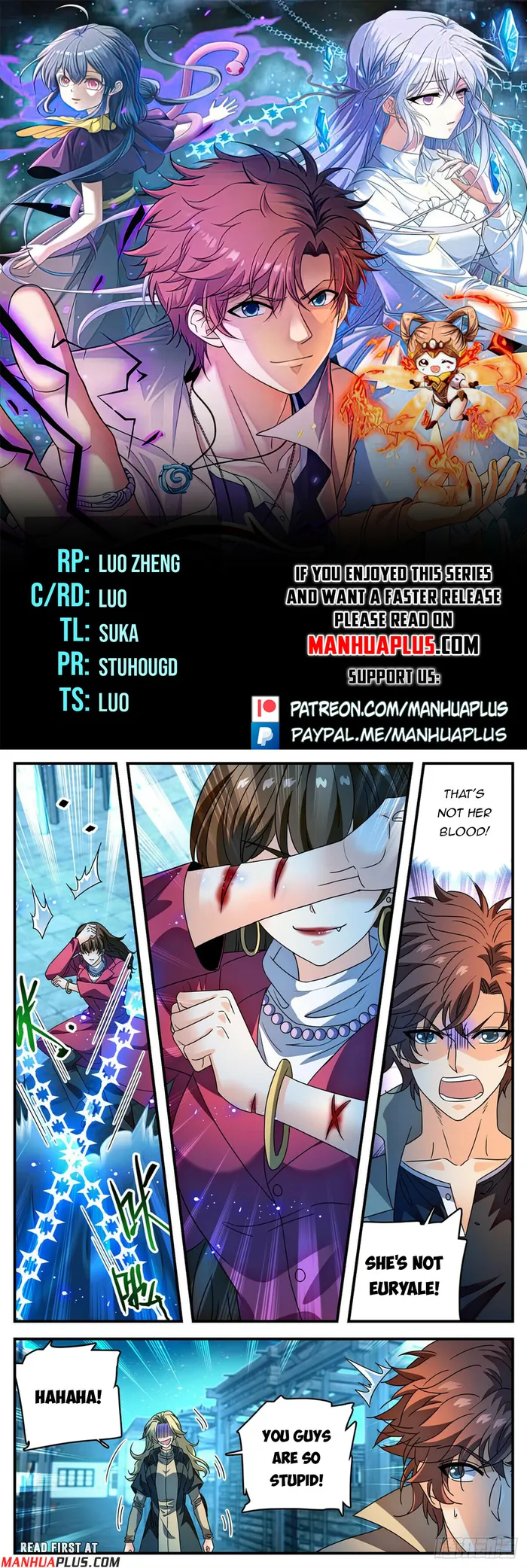 Versatile Mage Chapter 1097 page 0