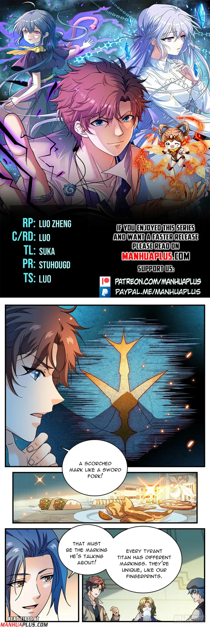 Versatile Mage Chapter 1122 page 0