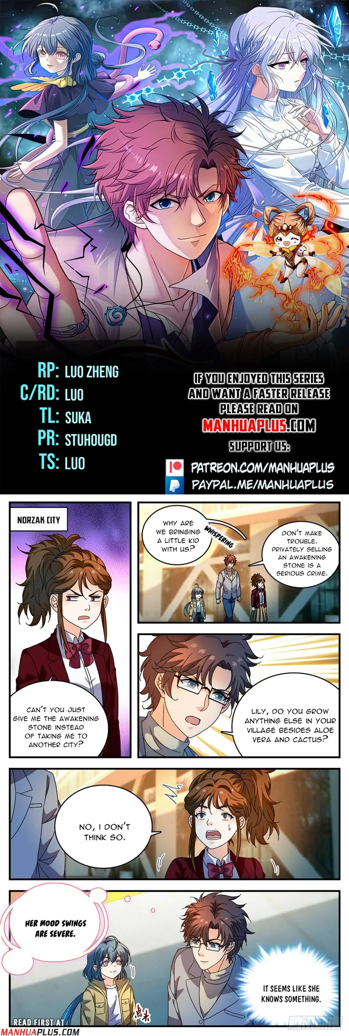 Versatile Mage Chapter 1160 page 0