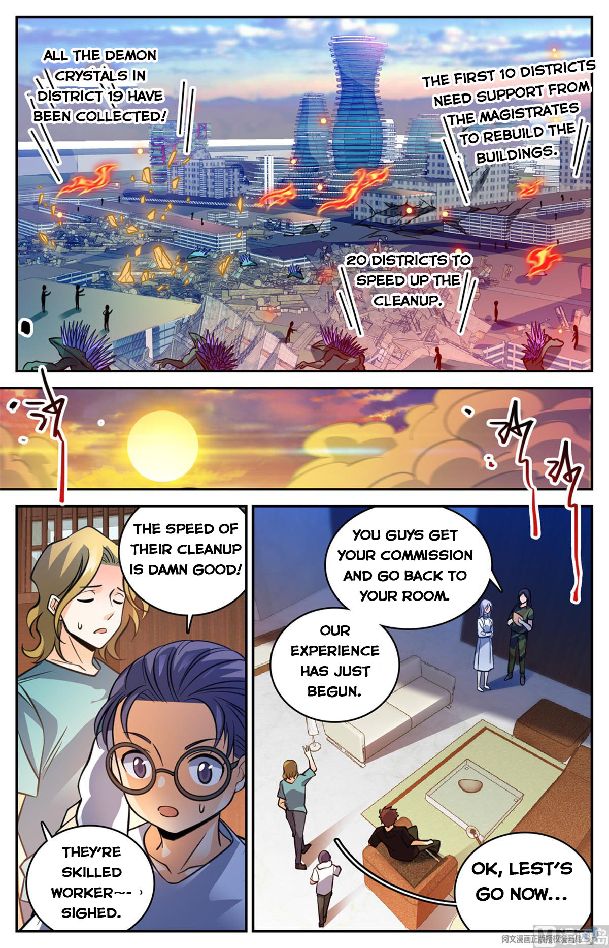 Versatile Mage Chapter 528 page 12