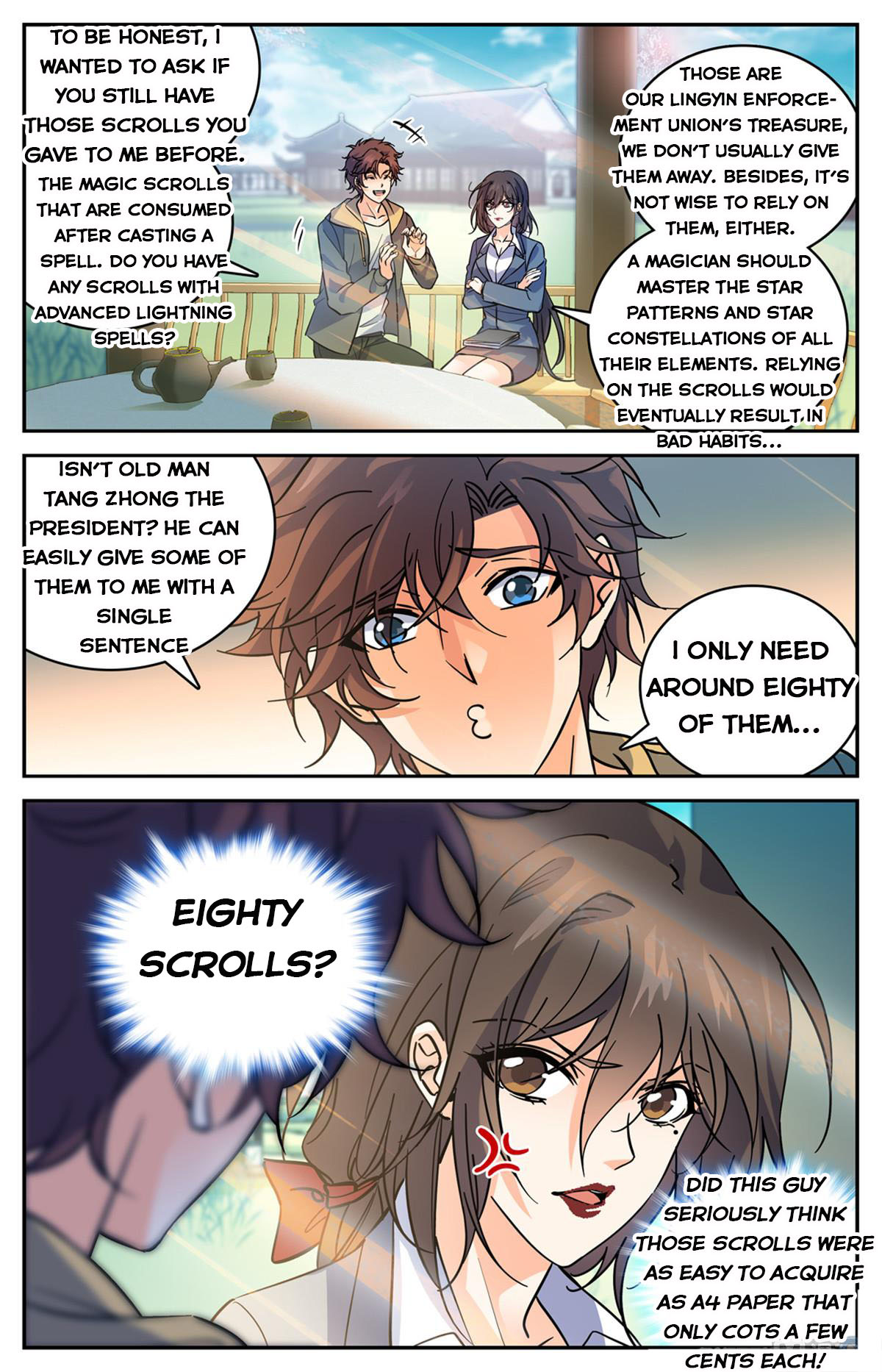 Versatile Mage Chapter 533 page 12