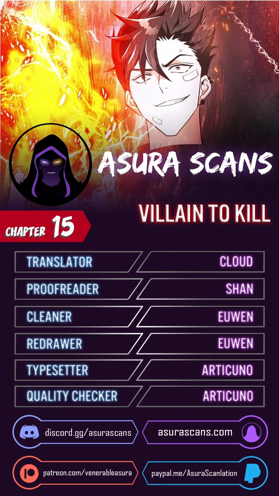 Villain To Kill Chapter 15 page 0