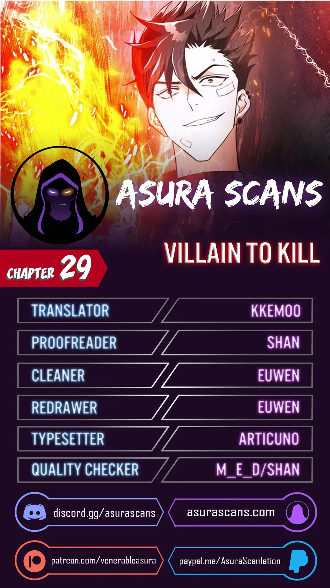 Villain To Kill Chapter 29 page 0