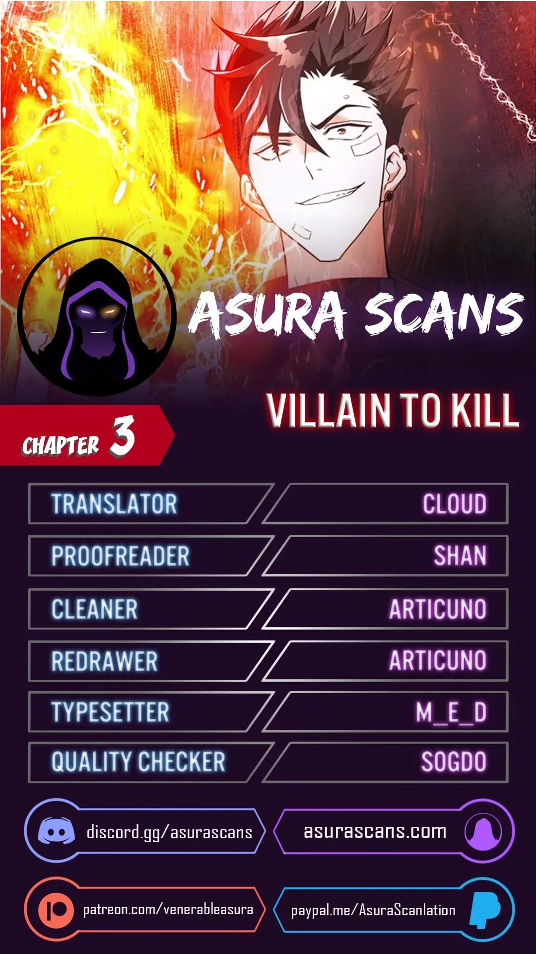 Villain To Kill Chapter 3 page 0