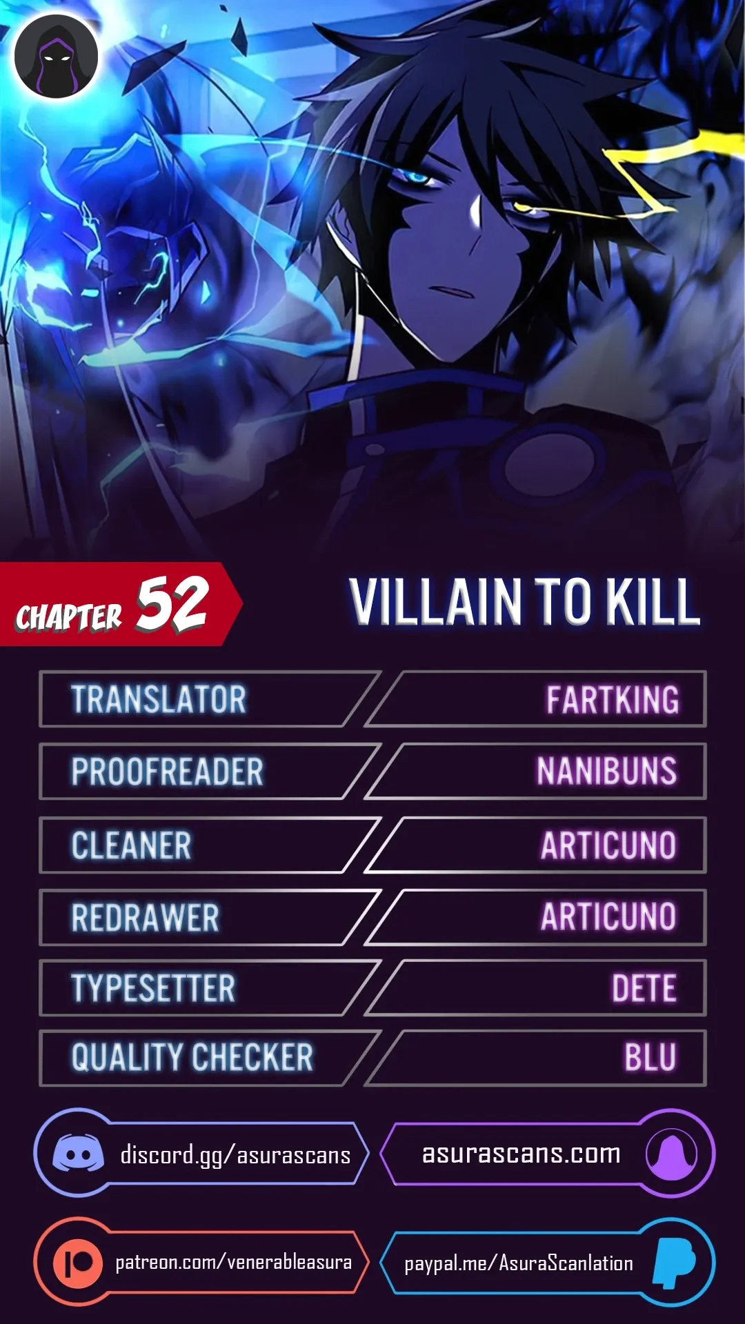 Villain To Kill Chapter 52 page 0
