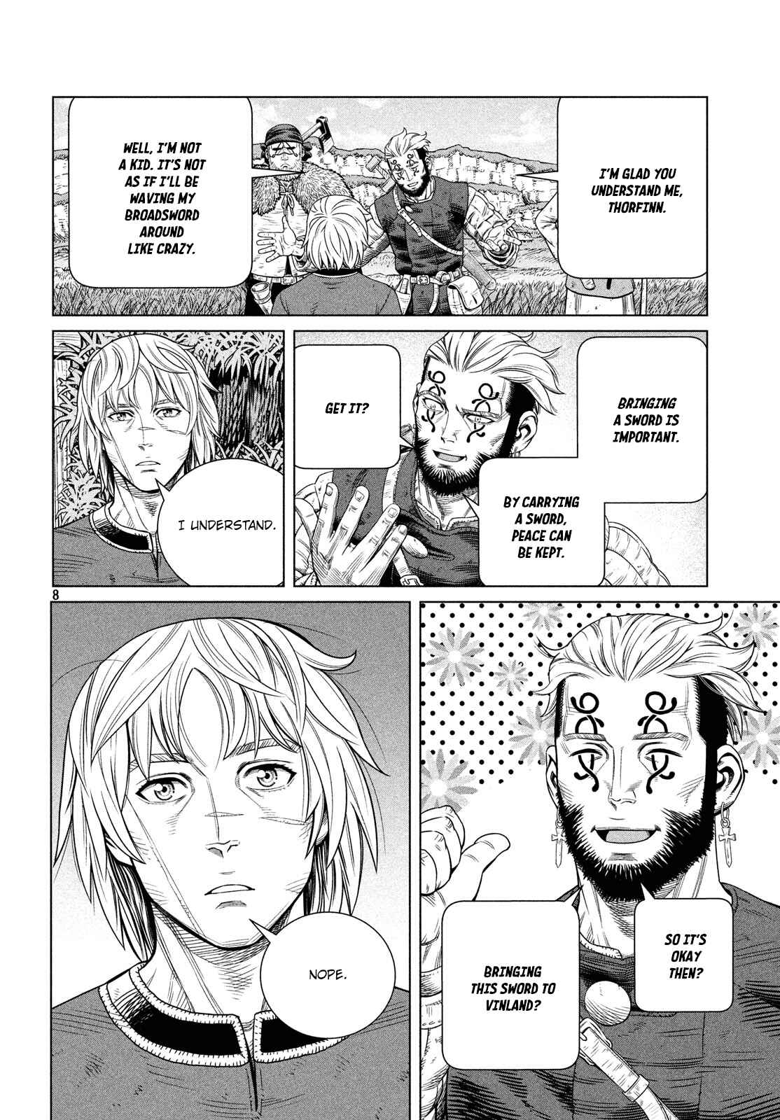 Vinland Saga Chapter 172 page 8