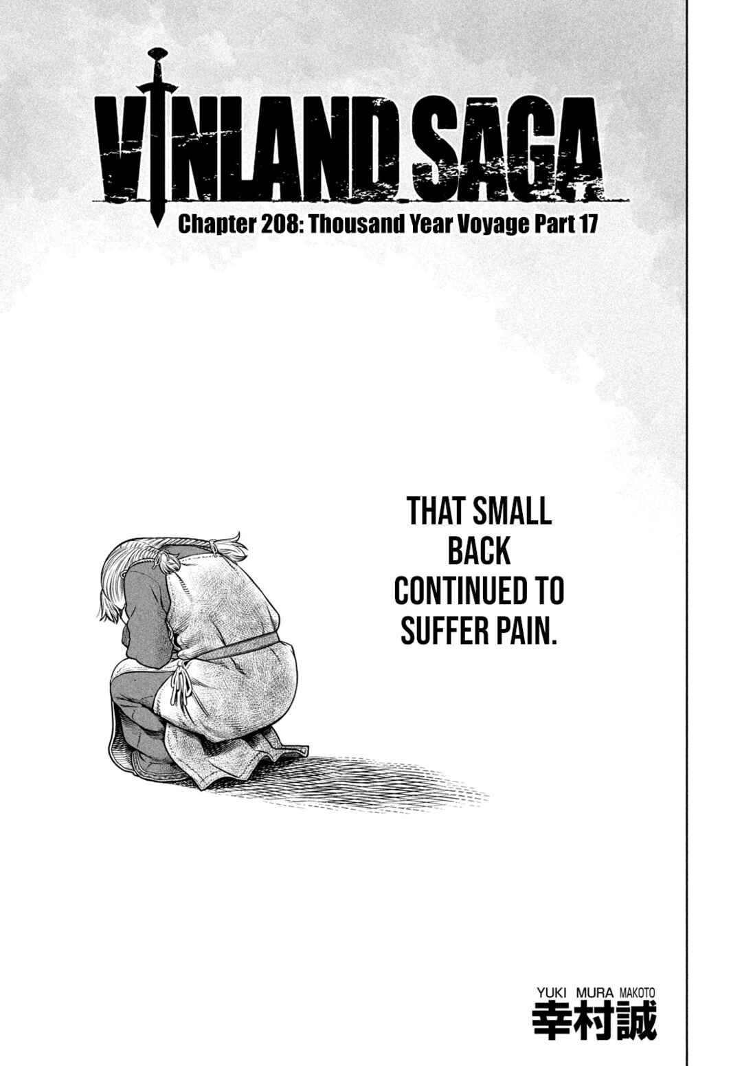 Vinland Saga Chapter 208 page 3