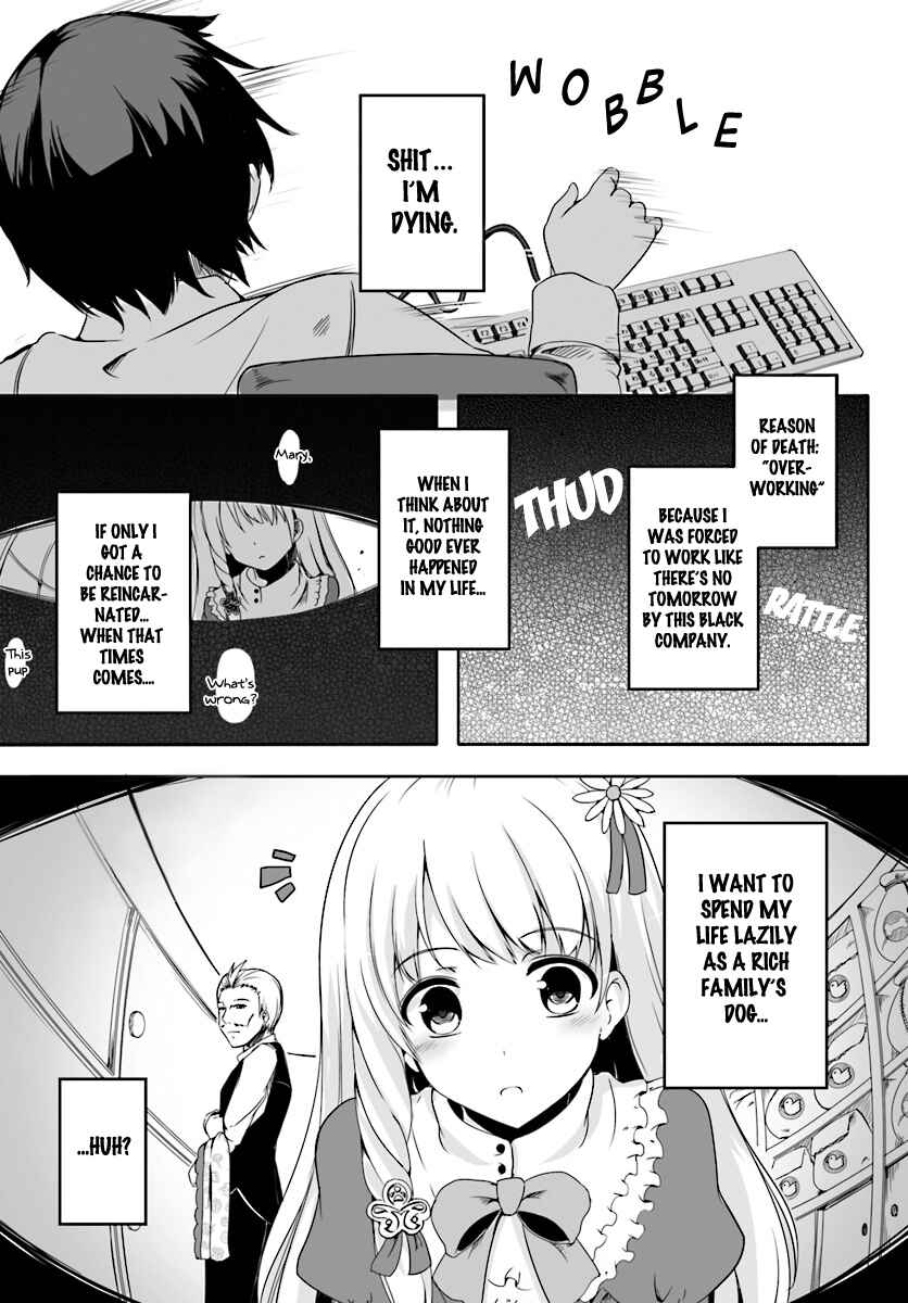 Wanwan Monogatari ~Kanemochi no Inu n shite to wa Itta ga, Fenrir ni shiro to wa Itte nee!~ Chapter 0 page 0