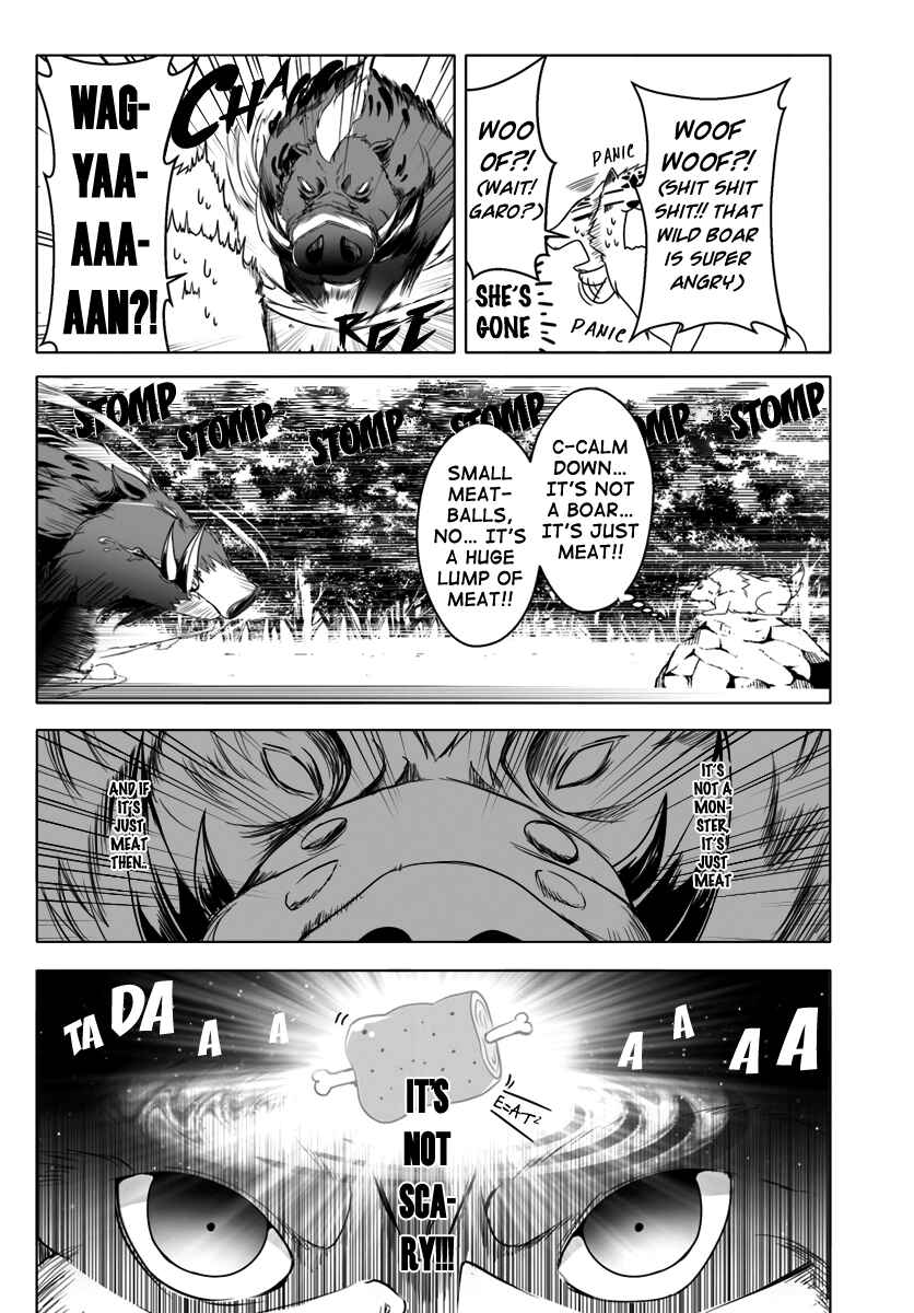 Wanwan Monogatari ~Kanemochi no Inu n shite to wa Itta ga, Fenrir ni shiro to wa Itte nee!~ Chapter 6 page 14